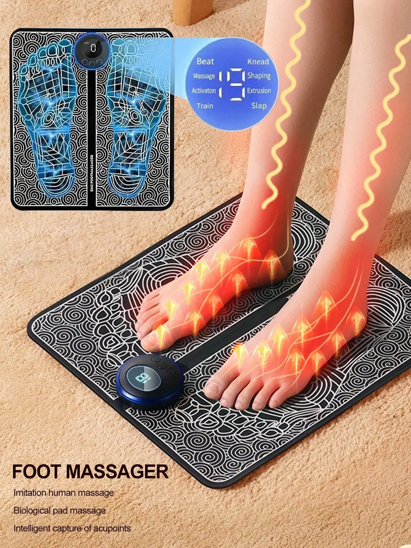 Ems Foot Massager - 2026 Ems Masaj Aleti Seti, Ayak