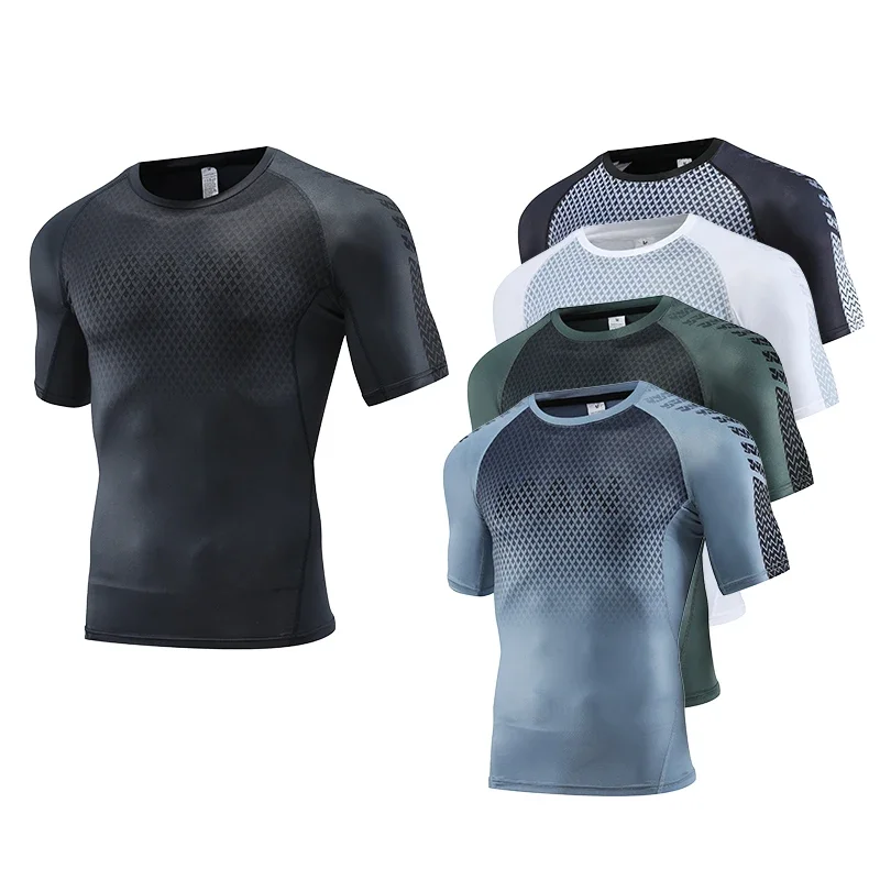 Health Wellness Fitness - Mens spor üst spor T-shirt vücut