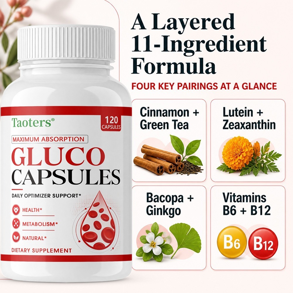 Health Wellness Vitamins - Gluco Kapsüller – Emilimi En Üst