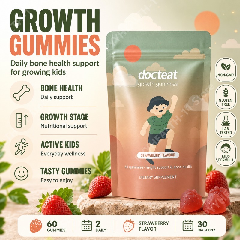 Health Wellness Vitamins - Çocuklar İçin Kalsiyum Jelibonları Vitamin D3