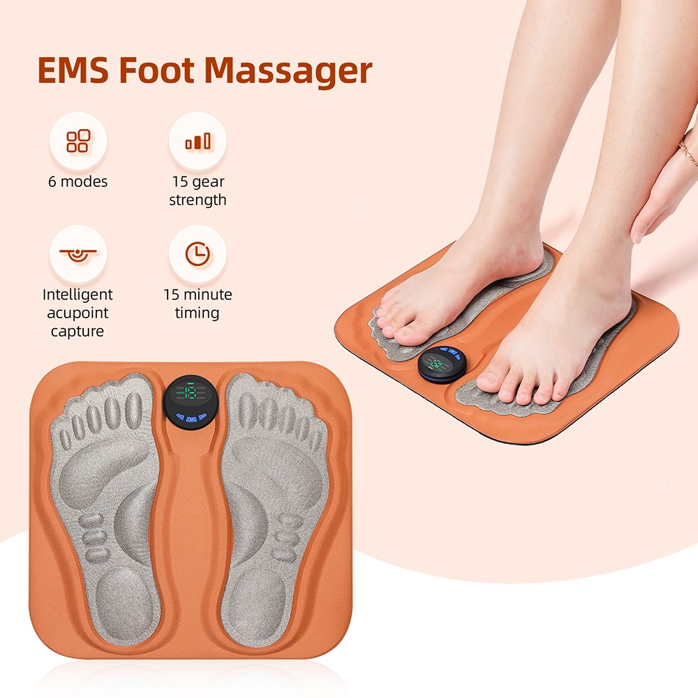 Ems Foot Massager - EMS Ayak Masaj Matı Elektrikli Ayak