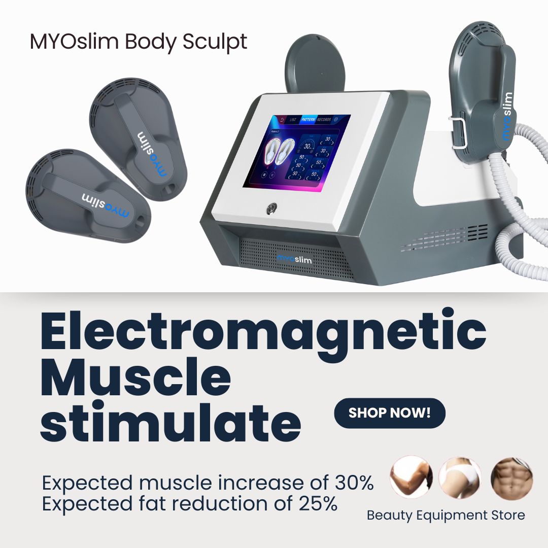 Health Wellness Fitness - EMS Vücut Geliştirme Makinesi MYOslim Yağ