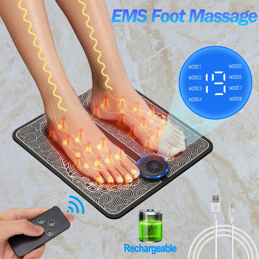 Elektrik EMS ayak masajı ped o - Ems Foot Massager incelemesi ve fiyatı