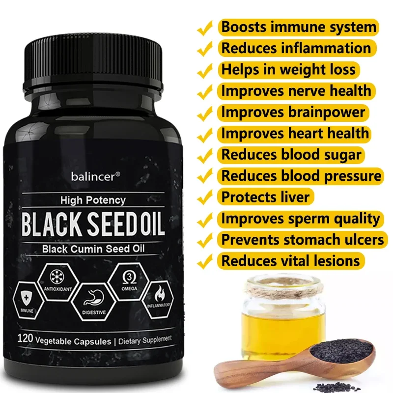 Siyah kimyon tohumu yağı-genel - Health Wellness Vitamins incelemesi ve fiyatı