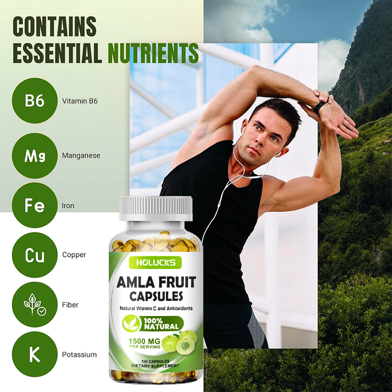 HOLUCKS Amla Meyve Özü Kapsüll - Health Wellness Energy incelemesi ve fiyatı
