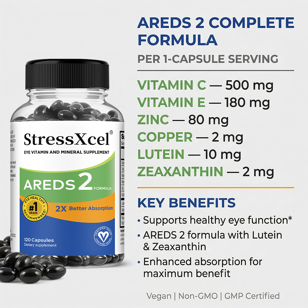 AREDS 2 Göz Kapsülleri, Lutein - Health Wellness Vitamins incelemesi ve fiyatı