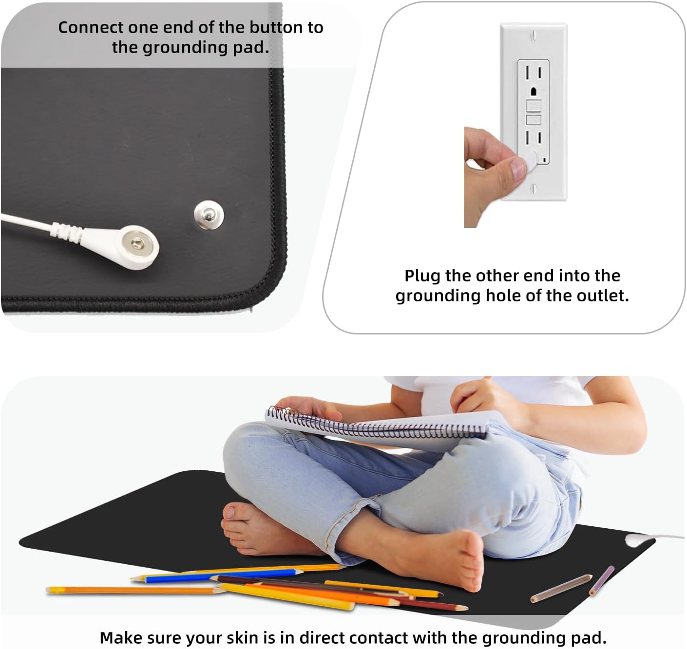 40X60 CM Topraklama Mat Uyku E - Health Wellness Energy incelemesi ve fiyatı