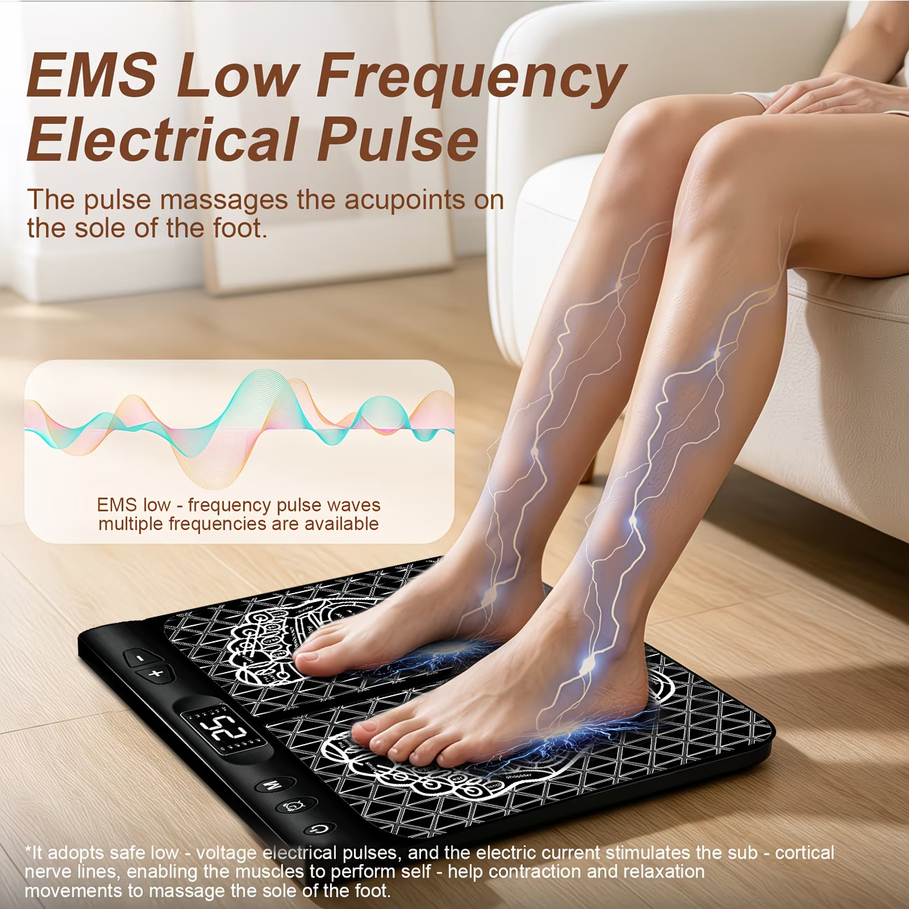 12 Mod 25 Yoğunluklu EMS Ayak  - Ems Foot Massager incelemesi ve fiyatı