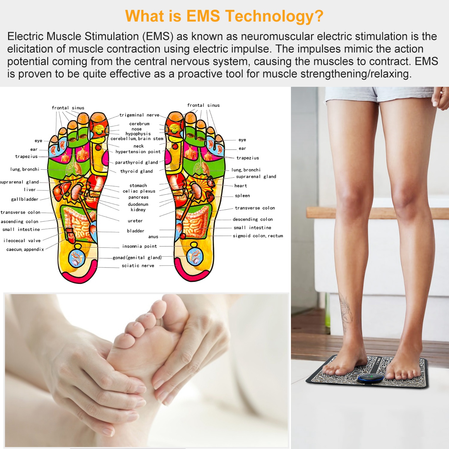 Ayak Masaj Makinesi, Ayak Masa - Ems Foot Massager incelemesi ve fiyatı